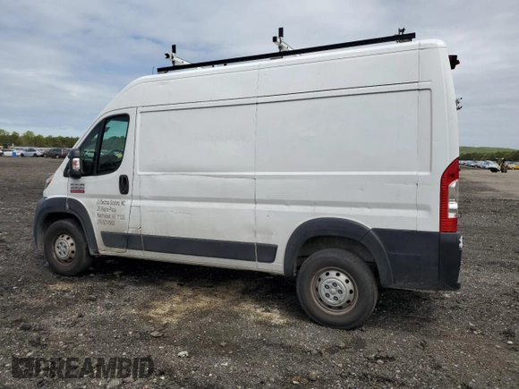 2019 Ram ProMaster Cargo with VIN 3C6TRVCG9KE526704, listed as a Copart auction lot 54785744 with 72,782 mi miles and Salvage Title. Bid and sale history available at DreamBid. Image 2.