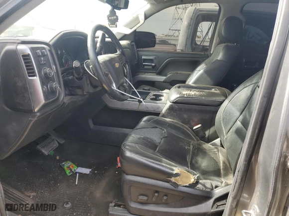 2015 Chevrolet Silverado 1500 LTZ with VIN 3GCUKSEC1FG411888, listed as a Copart auction lot 49581605 with 0 mi miles and Salvage Title. Bid and sale history available at carsss.com. Image 7.