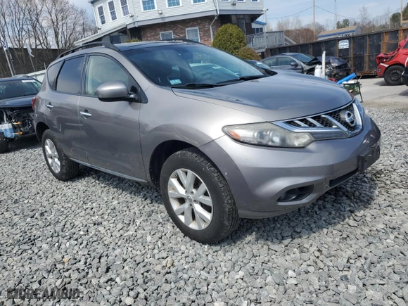 2011 Nissan Murano SV with VIN JN8AZ1MW2BW164188, listed as a Copart auction lot 52480025 with 159,507 mi miles and Salvage Title. Bid and sale history available at carsss.com. Image 4.