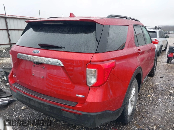 2020 Ford Explorer XLT with VIN 1FMSK8DH7LGB41348, listed as a IAAI auction lot 41547113 with 76,372 mi miles and . Bid and sale history available at DreamBid. Image 4.