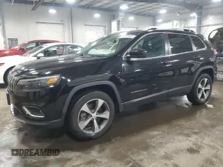 2019 Jeep Cherokee Limited z VIN 1C4PJMDX3KD272841, wystawiony jako Copart lot #41761655 z przebiegiem 80 641 mil mil oraz Szkoda całkowita • Salvage title. Historia ofert i sprzedaży dostępna na DreamBid. Obrazek 1.