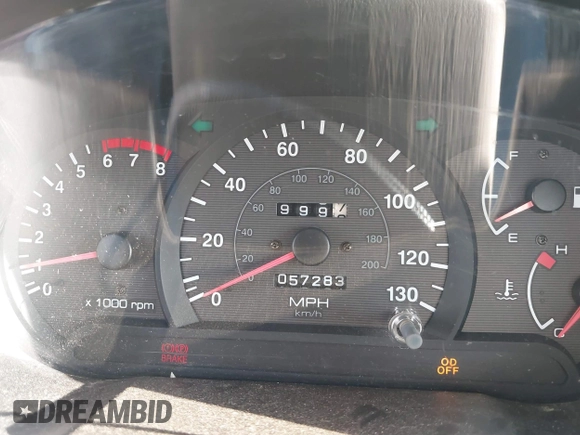 2000 Hyundai Accent z VIN KMHCG45G3YU034438, wystawiony jako IAAI lot #41356583 z przebiegiem 57 283 mil mil oraz . Historia ofert i sprzedaży dostępna na DreamBid. Obrazek 7.