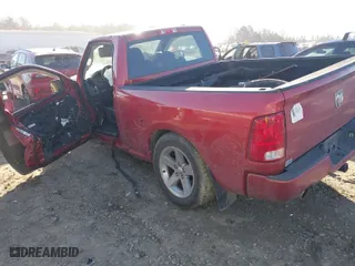 2010 Dodge Ram 1500 ST with VIN 3D7JB1ET9AG165703, listed as a IAAI auction lot 41455947 with 1 mi miles. Bid and sale history available at carsss.com. Image 3.