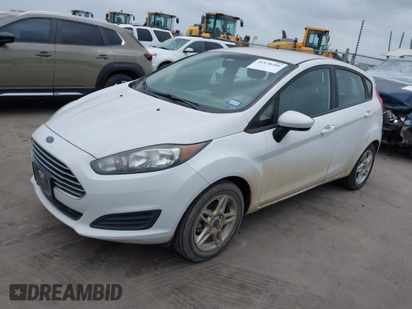 2019 Ford Fiesta SE with VIN 3FADP4EJ2KM157184, listed as a IAAI auction lot 41970286 with 68,900 mi miles. Bid and sale history available at carsss.com. Image 2.