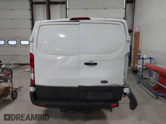2024 Ford Transit Cargo with VIN 1FTYE1Y89RKA72434, listed as a IAAI auction lot 40788108 with 9,647 mi miles. Bid and sale history available at carsss.com. Image 16.