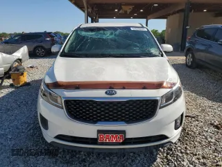 2016 Kia Sedona L with VIN KNDMA5C16G6208049, listed as a Copart auction lot 53080635 with 92,374 mi miles and Salvage Title. Bid and sale history available at carsss.com. Image 5.