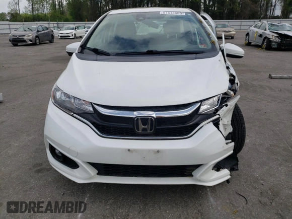 2018 Honda Fit EX with VIN 3HGGK5H85JM701259, listed as a Copart auction lot 51614605 with 38,615 mi miles and Salvage title. Bid and sale history available at DreamBid. Image 5.