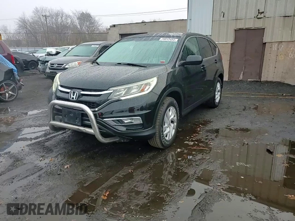 2015 Honda CR-V EX with VIN 2HKRM4H51FH647683, listed as a Copart auction lot 75512454 with 267,542 mi miles and Salvage Title. Bid and sale history available at DreamBid. Image 14.