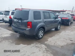 2015 Honda Pilot LX with VIN 5FNYF3H23FB009018, listed as a IAAI auction lot 41530286 with 274,232 mi miles and . Bid and sale history available at DreamBid. Image 4.