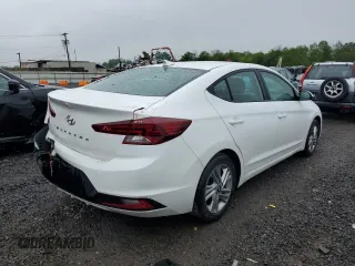 2020 Hyundai Elantra SEL with VIN 5NPD84LF1LH627251, listed as a Copart auction lot 55524685 with 86,266 mi miles and Salvage title. Bid and sale history available at DreamBid. Image 3.
