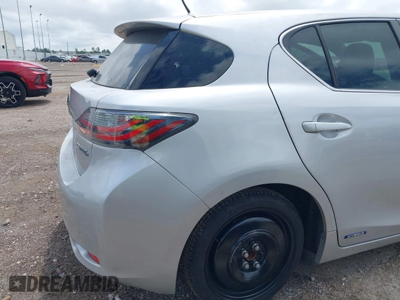 2012 Lexus CT CT 200h with VIN JTHKD5BH0C2082560, listed as a IAAI auction lot 42221415 with 194,321 mi miles and . Bid and sale history available at carsss.com. Image 6.