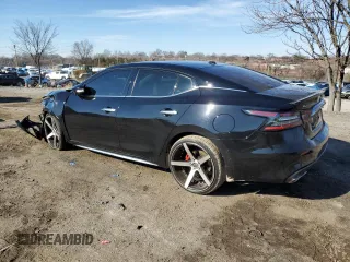 2020 Nissan Maxima Platinum with VIN 1N4AA6FVXLC382344, listed as a Copart auction lot 45412945 with 35,809 mi miles and Salvage Title. Bid and sale history available at DreamBid. Image 2.