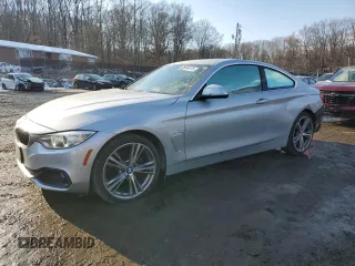 2017 BMW 4 Series 430i xDrive with VIN WBA4R9C51HK680801, listed as a Copart auction lot 88490375 with 62,175 mi miles and Salvage Title. Bid and sale history available at DreamBid. Image 1.