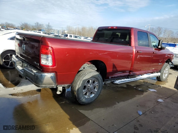 2019 Ram 2500 Big Horn with VIN 3C6UR5JL9KG647631, listed as a Copart auction lot 45173075 with 134,588 mi miles and Salvage Title. Bid and sale history available at carsss.com. Image 3.