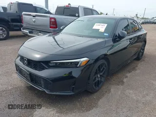 2025 Honda Civic Sport with VIN 2HGFE2F50SH507426, listed as a IAAI auction lot 42087091 with 9,660 mi miles and . Bid and sale history available at DreamBid. Image 2.