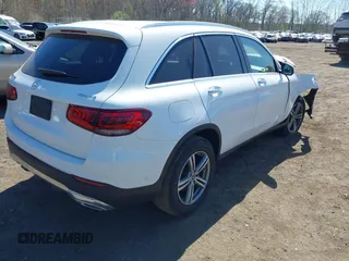 2022 Mercedes-Benz GLC 300 with VIN W1N0G8EB1NV344248, listed as a IAAI auction lot 42059529 with 28,500 mi miles and . Bid and sale history available at DreamBid. Image 4.