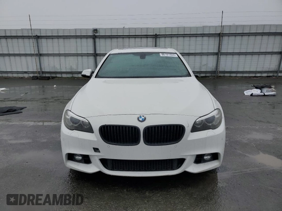 2014 BMW 5 Series 535d with VIN WBAXA5C58ED690187, listed as a Copart auction lot 86191924 with 116,624 mi miles and Salvage Title. Bid and sale history available at carsss.com. Image 5.