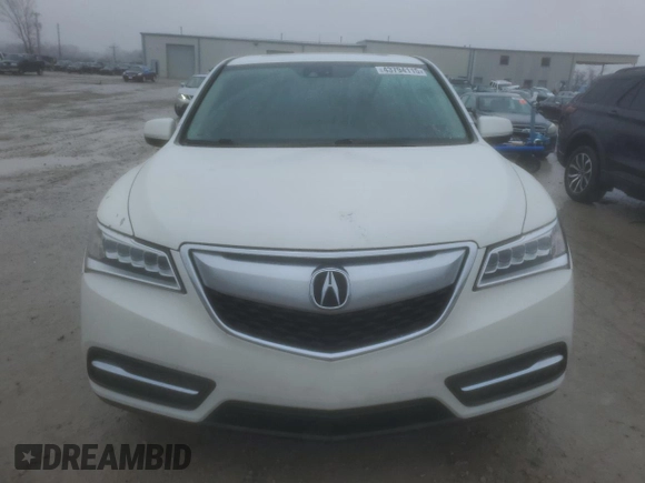 2014 Acura MDX Technology with VIN 5FRYD4H41EB027723, listed as a Copart auction lot 43794115 with 160,722 mi miles and Salvage Title. Bid and sale history available at carsss.com. Image 5.