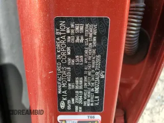 2020 Kia Soul LX with VIN KNDJ23AU9L7033916, listed as a Copart auction lot 46785245 with 102,994 mi miles and Salvage Title. Bid and sale history available at carsss.com. Image 15.