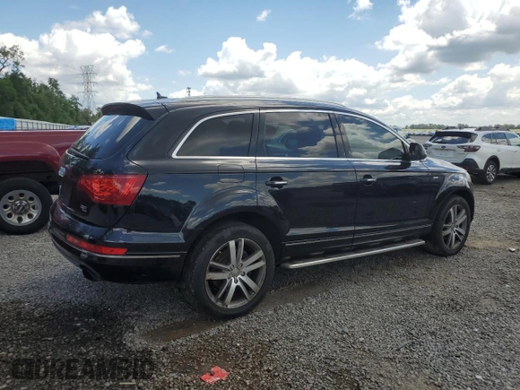 2015 Audi Q7 Premium Plus with VIN WA1LGAFE7FD005306, listed as a Copart auction lot 56751455 with 103,688 mi miles and Clean Title. Bid and sale history available at DreamBid. Image 3.