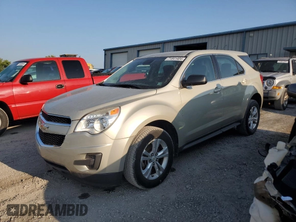 2013 Chevrolet Equinox LS z VIN 2GNALBEK6D6157814, wystawiony jako Copart lot #71841404 z przebiegiem 170 220 mil mil oraz Szkoda całkowita • Salvage title. Historia ofert i sprzedaży dostępna na DreamBid. Obrazek 1.