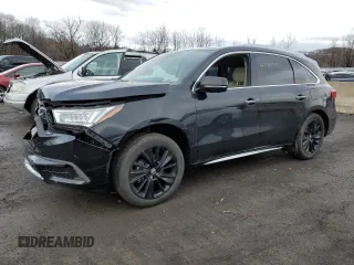 2019 Acura MDX w/Advance Pkg with VIN 5J8YD4H89KL011509, listed as a Copart auction lot 47413585 with 61,478 mi miles and Salvage Title. Bid and sale history available at carsss.com. Image 1.