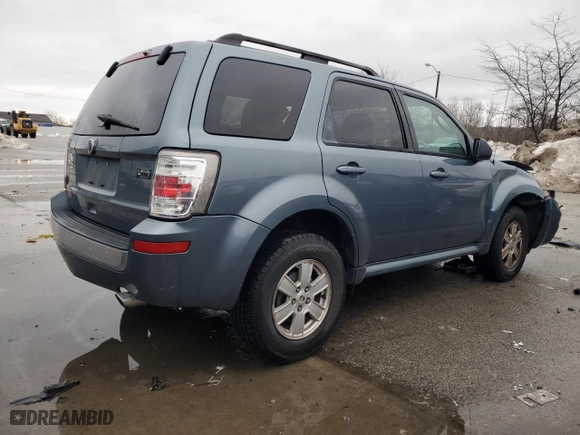 2010 Mercury Mariner with VIN 4M2CN8B74AKJ23761, listed as a Copart auction lot 89356665 with 0 mi miles and Salvage Title. Bid and sale history available at carsss.com. Image 3.