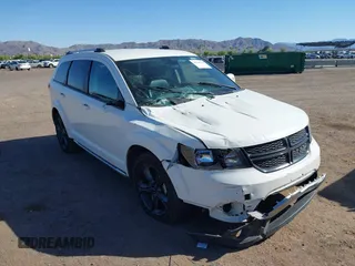 2018 Dodge Journey Crossroad z VIN 3C4PDCGG3JT475783, wystawiony jako IAAI lot #42116205 z przebiegiem 144 789 mil mil oraz . Historia ofert i sprzedaży dostępna na DreamBid. Obrazek 6.