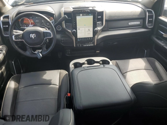 2024 Ram 2500 Laramie with VIN 3C6UR5FL6RG366874, listed as a Copart auction lot 63805425 with 18,460 mi miles and Salvage title. Bid and sale history available at DreamBid. Image 8.