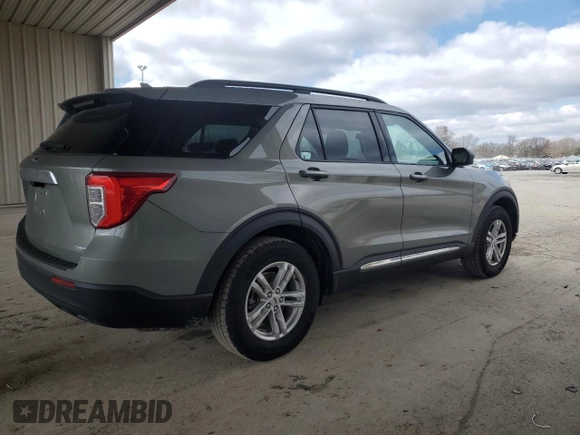 2020 Ford Explorer XLT with VIN 1FMSK8DH0LGC69706, listed as a Copart auction lot 52482335 with 70,419 mi miles and Salvage Title. Bid and sale history available at carsss.com. Image 3.