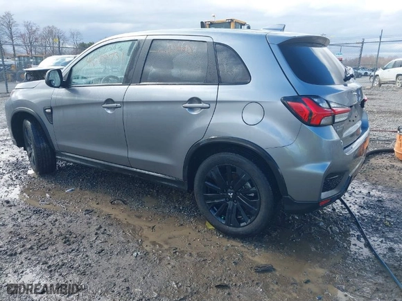 2024 Mitsubishi Outlander Sport S with VIN JA4ARUAU2RU018678, listed as a IAAI auction lot 41659737 with 500 mi miles. Bid and sale history available at carsss.com. Image 3.