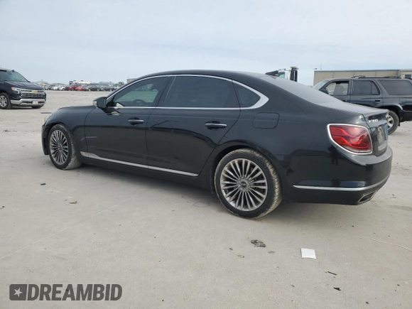 2020 Kia K900 z VIN KNAS24J68L6021495, wystawiony jako Copart lot #89001435 z przebiegiem 27 678 mil mil oraz Szkoda całkowita • Salvage title. Historia ofert i sprzedaży dostępna na DreamBid. Obrazek 2.