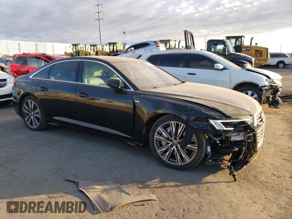 2019 Audi A6 Premium Plus with VIN WAUL2BF20KN090118, listed as a Copart auction lot 87449584 with 50,849 mi miles and Clean Title. Bid and sale history available at carsss.com. Image 4.