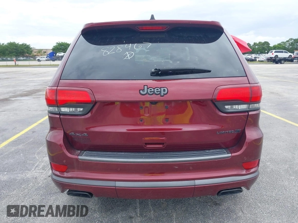 2019 Jeep Grand Cherokee Limited with VIN 1C4RJFBG7KC828467, listed as a IAAI auction lot 42254170 with 37,917 mi miles and . Bid and sale history available at DreamBid. Image 16.
