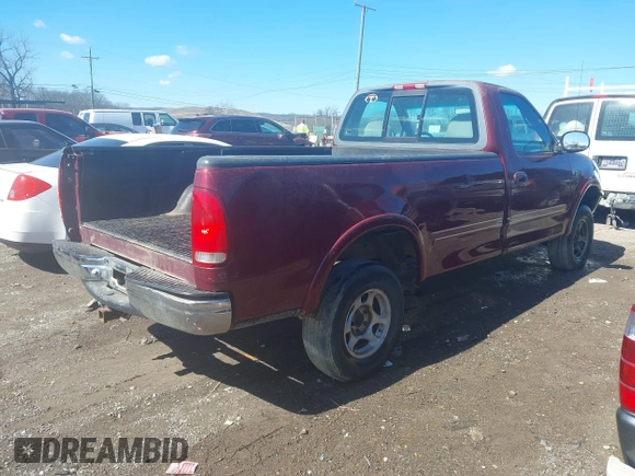 1997 Ford F-150 with VIN 1FTEF18L8VKD66678, listed as a IAAI auction lot 41688874 with 126,145 mi miles and . Bid and sale history available at DreamBid. Image 4.