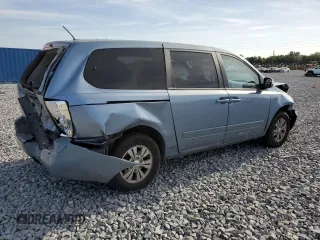 2012 Kia Sedona LX with VIN KNDMG4C7XC6486847, listed as a Copart auction lot 54514335 with 174,371 mi miles and Salvage Title. Bid and sale history available at carsss.com. Image 3.