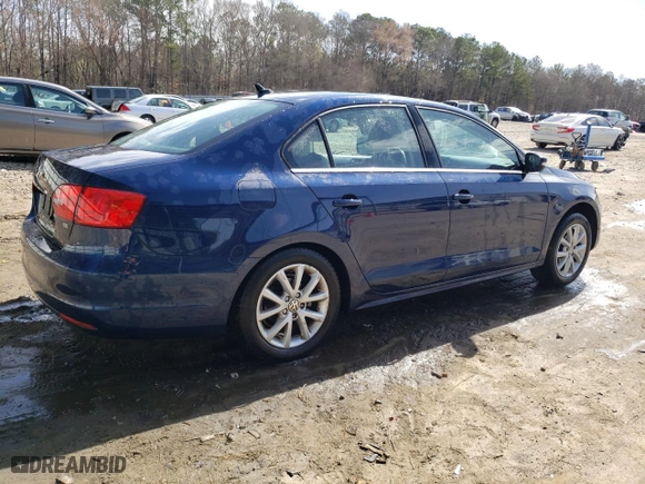 2014 Volkswagen Jetta Sedan SE w/Connectivity with VIN 3VWD17AJ4EM400367, listed as a Copart auction lot 47878765 with 142,452 mi miles and Salvage Title. Bid and sale history available at carsss.com. Image 3.
