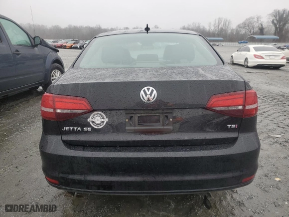 2017 Volkswagen Jetta 1.4T SE with VIN 3VWDB7AJXHM263162, listed as a Copart auction lot 45162865 with 95,795 mi miles and Salvage Title. Bid and sale history available at carsss.com. Image 6.