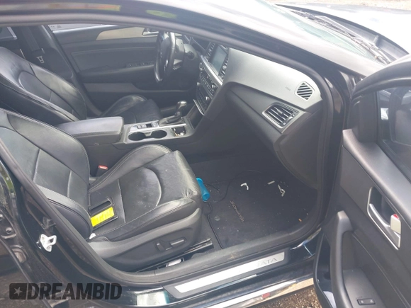 2015 Hyundai Sonata 2.0T Sport with VIN 5NPE34AB2FH068154, listed as a IAAI auction lot 42085654 with 77,824 mi miles. Bid and sale history available at carsss.com. Image 5.