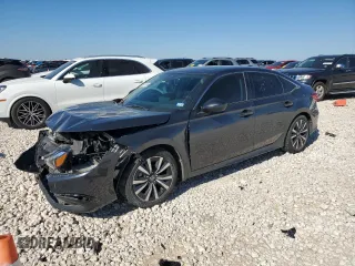 2023 Honda Civic EX z VIN 2HGFE1F72PH312219, wystawiony jako Copart lot #46124265 z przebiegiem 20 181 mil mil oraz Szkoda całkowita • Salvage title. Historia ofert i sprzedaży dostępna na DreamBid. Obrazek 1.