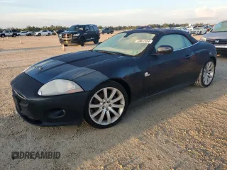 2007 Jaguar XK with VIN SAJDA44B375B06266, listed as a Copart auction lot 73837554 with 0 mi miles and Non Repairable. Bid and sale history available at carsss.com. Image 1.