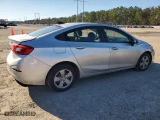 2018 Chevrolet Cruze LS with VIN 1G1BC5SM2J7138265, listed as a Copart auction lot 47418145 with 129,927 mi miles and Salvage Title. Bid and sale history available at carsss.com. Image 3.