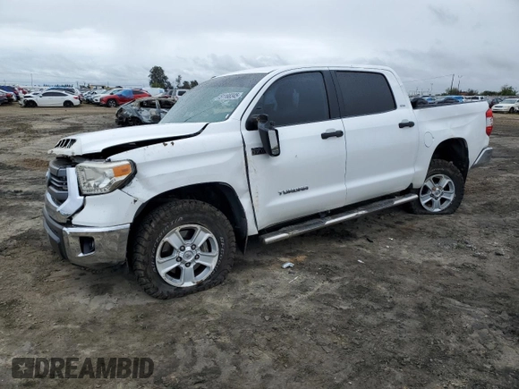 2014 Toyota Tundra 4WD Truck SR5 with VIN 5TFDY5F16EX386963, listed as a Copart auction lot 51168345 with 77,553 mi miles and Salvage Title. Bid and sale history available at carsss.com. Image 1.