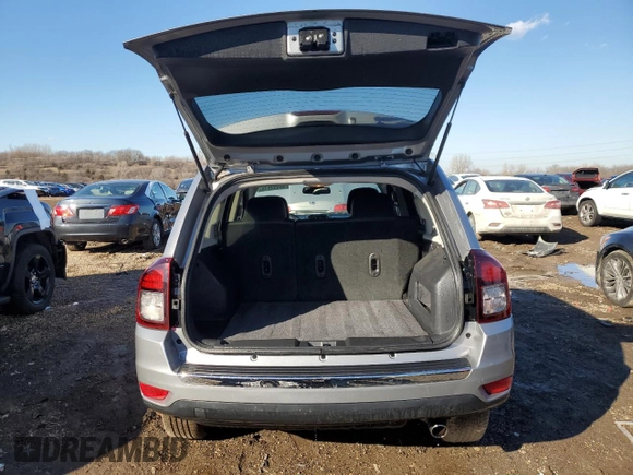 2016 Jeep Compass High Altitude Edition with VIN 1C4NJDEB0GD598257, listed as a Copart auction lot 46093515 with 46,411 mi miles and Salvage Title. Bid and sale history available at carsss.com. Image 6.