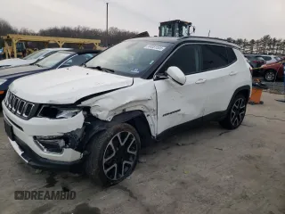 2019 Jeep Compass Limited z VIN 3C4NJDCB8KT654256, wystawiony jako Copart lot #44081585 z przebiegiem 75 991 mil mil oraz Szkoda całkowita • Salvage title. Historia ofert i sprzedaży dostępna na DreamBid. Obrazek 1.