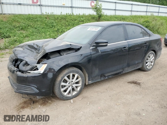 2014 Volkswagen Jetta SE z VIN 3VWD07AJ7EM220416, wystawiony jako Copart lot #60397265 z przebiegiem 184 854 mil mil oraz Czysty tytuł • Clean title. Historia ofert i sprzedaży dostępna na DreamBid. Obrazek 1.