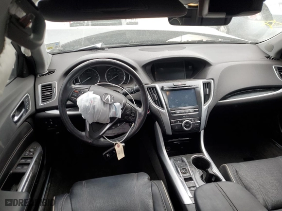 2019 Acura TLX w/Technology Pkg with VIN 19UUB2F44KA000129, listed as a Copart auction lot 88401595 with 119,830 mi miles and Salvage Title. Bid and sale history available at carsss.com. Image 8.