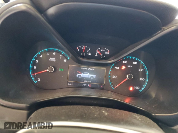 2019 Chevrolet Colorado 2WD Z71 with VIN 1GCGSDEN3K1195044, listed as a Copart auction lot 42739055 with 71,319 mi miles and Salvage Title. Bid and sale history available at carsss.com. Image 9.