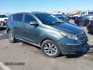 2015 Kia Sportage LX with VIN KNDPB3ACXF7696918, listed as a IAAI auction lot 42179023 with 64,181 mi miles and . Bid and sale history available at DreamBid. Image 1.