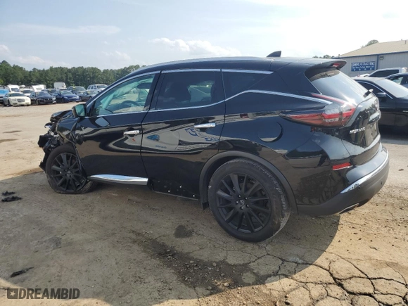 2023 Nissan Murano Platinum with VIN 5N1AZ2DJ5PC142597, listed as a Copart auction lot 56069314 with 10,550 mi miles and Salvage Title. Bid and sale history available at carsss.com. Image 2.